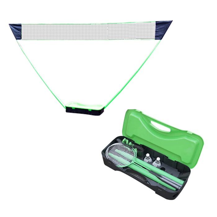 [Home Shopping Hit Product] Good Friend Portable Badminton Set For Outdoor School Group Use