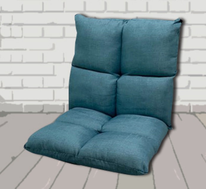 腰部舒服的折叠式好朋友床用坐式椅床和椅子兼用椅子椅床 GOOD-G5 薄荷色